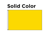 Horizontal Decorative Flag - Solid Color